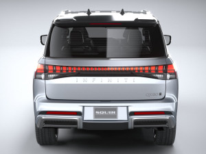Infiniti QX80 2025 Model 3D