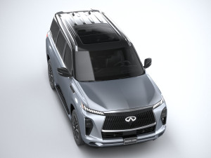 Infiniti QX80 2025 Model 3D