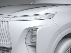 Infiniti QX80 2025 Model 3D