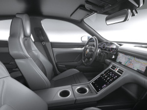 Porsche Taycan 2025 3D 모델