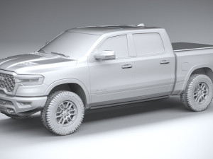 RAM 1500 Regular 2025 3D 模型