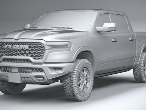RAM 1500 Regular 2025 3D 模型