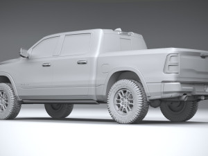RAM 1500 Regular 2025 3D 模型