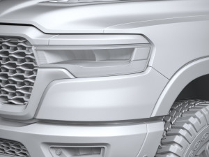 RAM 1500 Regular 2025 3D 模型