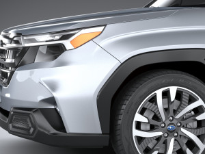 Subaru Forester 2025 3D Modell