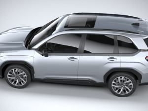 Subaru Forester 2025 3D Modell
