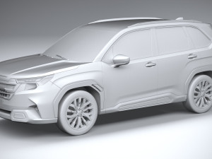 Subaru Forester 2025 3D Modell