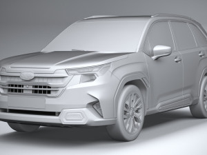 Subaru Forester 2025 3D Modell