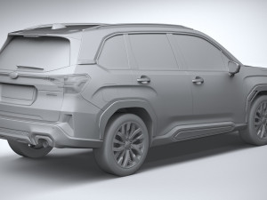 Subaru Forester 2025 3D Modell