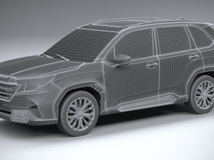 Subaru Forester 2025 3D Modell