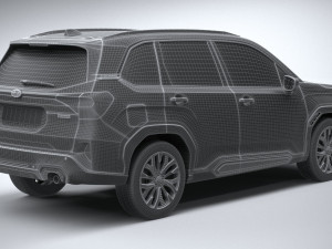 Subaru Forester 2025 3D Modell