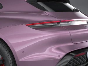 Porsche Taycan Turbo 4S Sport Turismo 2025 Modello 3D