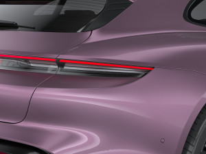 Porsche Taycan Turbo 4S Sport Turismo 2025 Model 3D