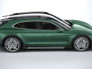 Porsche Taycan Turbo Cross Turismo 2025 3D 模型