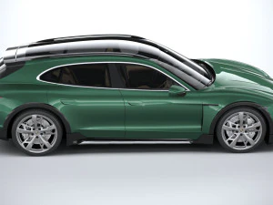 Porsche Taycan Turbo Cross Turismo 2025 3D Model