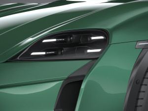 Porsche Taycan Turbo Cross Turismo 2025 3D 模型
