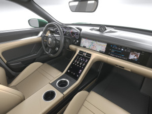 Porsche Taycan Turbo Cross Turismo 2025 3D 模型