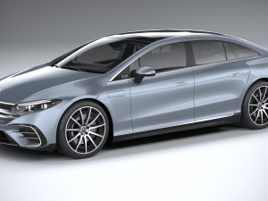 Mercedes-Benz EQS 2025 3D Модель