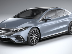 Mercedes-Benz EQS 2025 3D-Modell