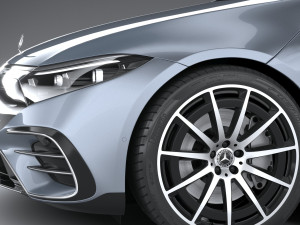 Mercedes-Benz EQS 2025 3D-Modell