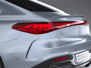 Mercedes-Benz EQS 2025 3D-Modell