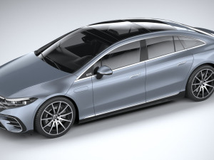 Mercedes-Benz EQS 2025 3D-Modell