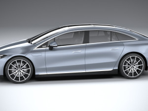 Mercedes-Benz EQS 2025 3D-Modell