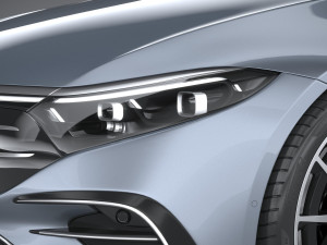Mercedes-Benz EQS 2025 3D-Modell