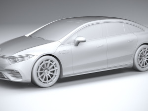 Mercedes-Benz EQS 2025 3D-Modell