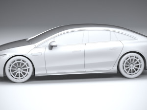 Mercedes-Benz EQS 2025 3D-Modell