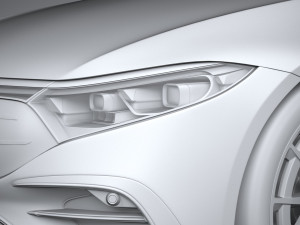 Mercedes-Benz EQS 2025 3D-Modell
