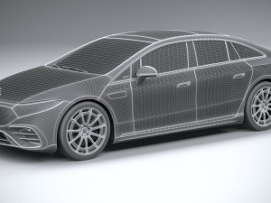 Mercedes-Benz EQS 2025 3D-Modell