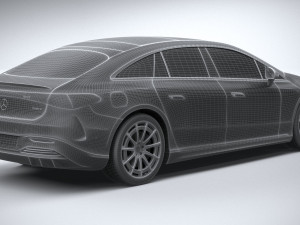 Mercedes-Benz EQS 2025 3D-Modell