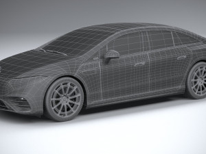 Mercedes-Benz EQS 2025 3D-Modell