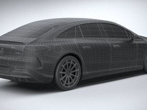 Mercedes-Benz EQS 2025 3D-Modell