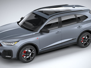 Acura MDX Type S 2025 3D Model