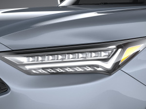 Acura MDX Type S 2025 3D Model