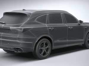 Acura MDX Type S 2025 3D Model