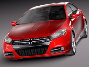 Dodge Dart 2013 3D Model