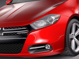 Dodge Dart 2013 3D Model