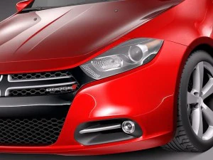 Dodge Dart 2013 3D Model