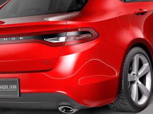 Dodge Dart 2013 3D Model