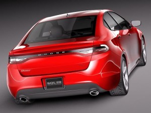 Dodge Dart 2013 3D Model