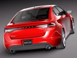 Dodge Dart 2013 3D Model