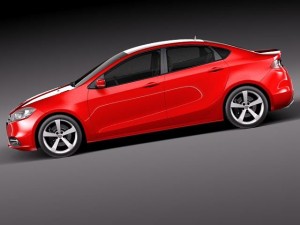 Dodge Dart 2013 3D Model