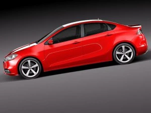 Dodge Dart 2013 3D Model