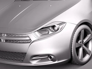 Dodge Dart 2013 3D Model
