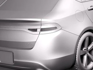 Dodge Dart 2013 3D Model