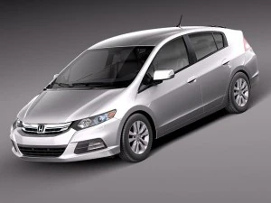 Honda Insight Hybrid 2012 Model 3D