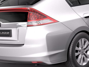 Honda Insight Hybrid 2012 3D 模型